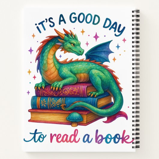 It's A Good Day To Read A Book  ノートブック (裏面)