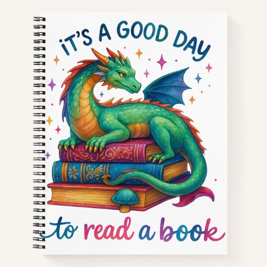 It's A Good Day To Read A Book  ノートブック (正面)