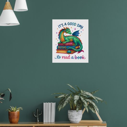 It's A Good Day To Read A Book ポスター (リビング1)