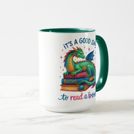 It's A Good Day To Read A Book マグカップ (正面右)