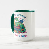It's A Good Day To Read A Book  マグカップ (正面左)