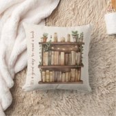 Its A Good Day To Read A Book Pillow – Cozy クッション (ブランケット)
