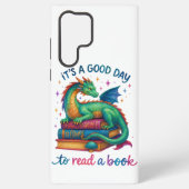 It's A Good Day To Read A Book Samsung Galaxyケース (裏面)
