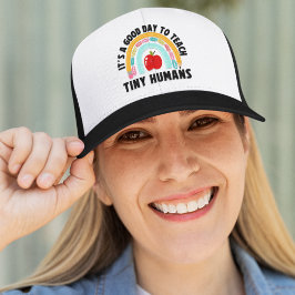 It's a Good Day to Teach Tinny Humans Cute Teacher キャップ