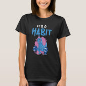 It's A Habit Dino Fitness Interval Training Workou Tシャツ (正面)