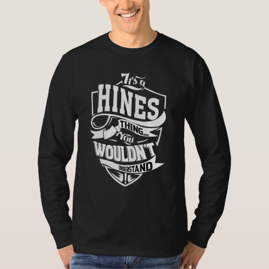 It's A Hines Thing Tシャツ (正面)