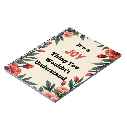 It's a Joy Thing You Wouldn't Understand ノートブック (左側)