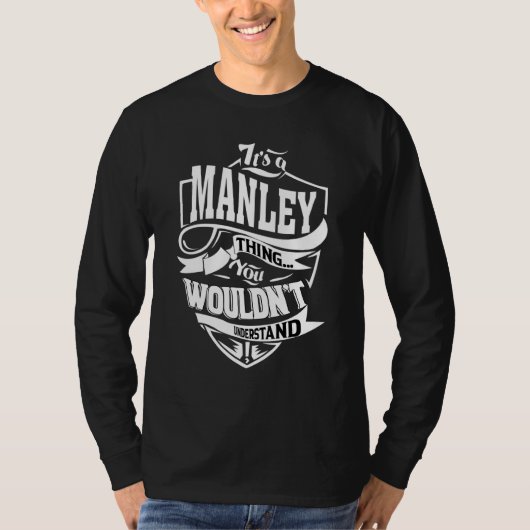 It's A Manley Thing   Tシャツ (正面)