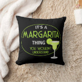 Its A Margarita Thing Mixologist Cocktail クッション (ブランケット)