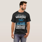 It's A Marine Biologist Thing You Wouldn't Underst Tシャツ (正面フル)