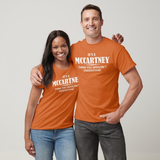 Its A McCartneyhing You Wouldnt Understand McCartn Tシャツ (ユニセックス)