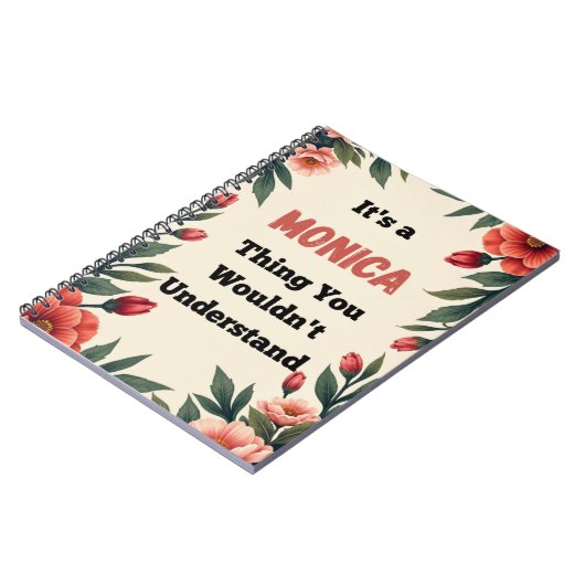 It's a Monica Thing You Wouldn't Understand ノートブック (左側)