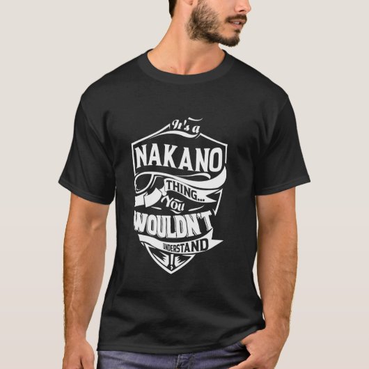 It's a NAKANO Thing Gifts Tシャツ (正面)