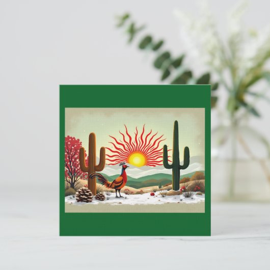 It's A New Mexico Christmas  招待状 (スタンド正面)