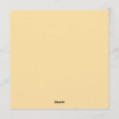 It's A New Mexico Christmas  招待状 (裏面)