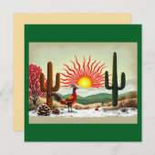 It's A New Mexico Christmas  招待状 (正面/裏面)