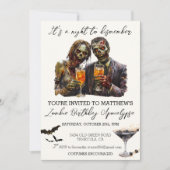 It's A Night To Dismember Halloween Zombie  招待状 (正面)