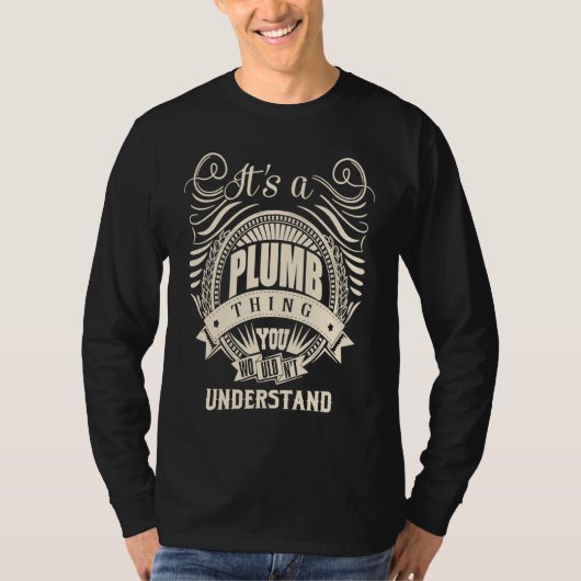 It's a PLUMB Thing Tシャツ (正面)