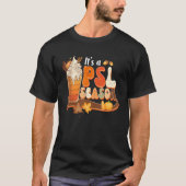 Its A Psl Season Retro Pumpkin Spice  Fall Vibes A Tシャツ (正面)