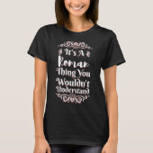 It's A Roman Thing You Wouldn't Understand Tシャツ (正面)