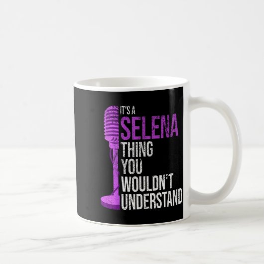 It's A Selena Thing You Wouldn't Understand - Funn コーヒーマグカップ (右)