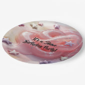 It's a Slime Birthday Party For Girl’s ペーパープレート (アングル)