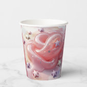 It's a Slime Birthday Party For Girl’s 紙コップ (裏面)