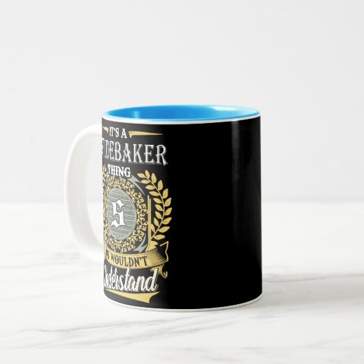  It's A Studebaker Thing You Couldn't Understand ツートーンマグカップ (正面左)