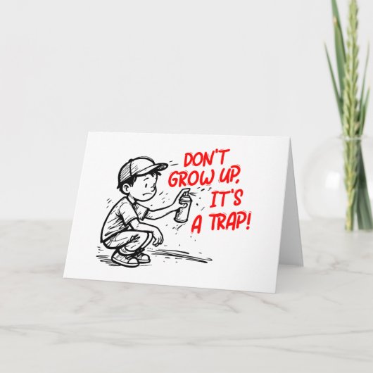 It's a trap カード (正面)