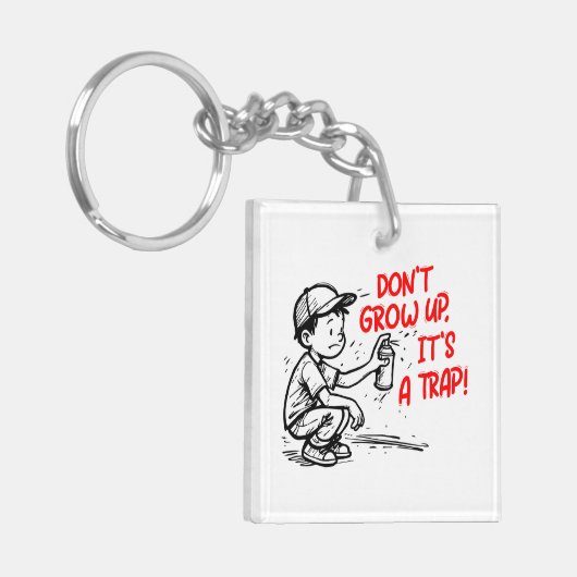 It's a trap キーホルダー (正面左)