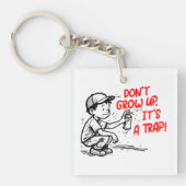 It's a trap キーホルダー (正面)