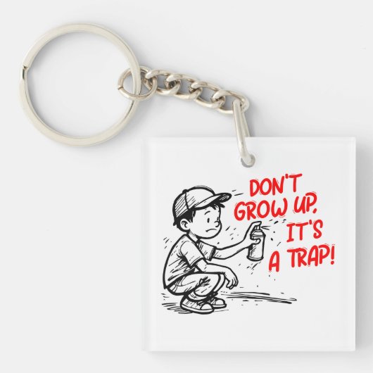It's a trap キーホルダー (正面)