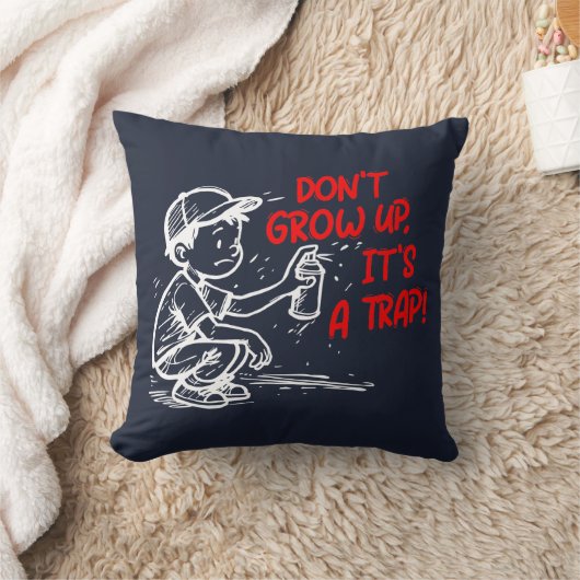 It's a trap クッション (ブランケット)
