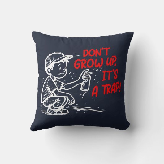 It's a trap クッション (裏面)