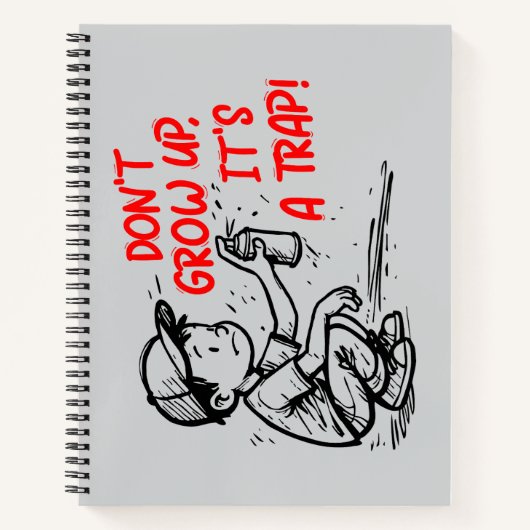 It's a trap ノートブック (正面)