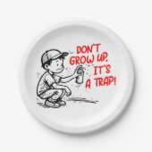 It's a trap ペーパープレート (正面)