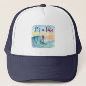 It's a Vibe Surf キャップ (正面)