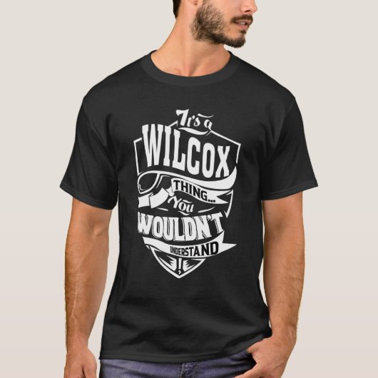 It's A Wilcox Thing Tシャツ (正面)