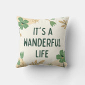 It's a Wonderful Life クッション (裏面)