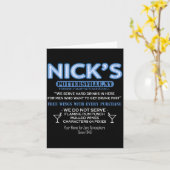 It's A Wonderful Life ニックスバー ジョージ・ベイリー クラ カード (黄色い花)