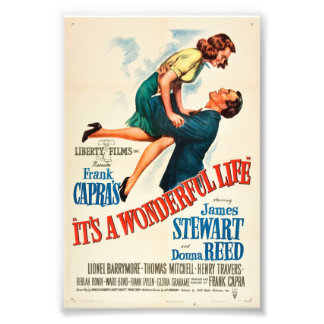 It's a Wonderful Life Classic Poster フォトプリント