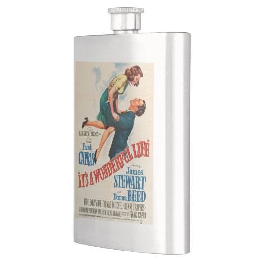 It's a Wonderful Life Classic Poster フラスク (左)