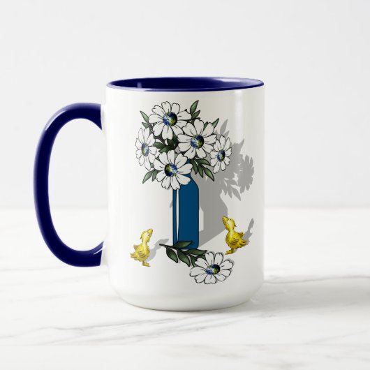 It's a Wonderful World Cute Mug w/ Baby Birds マグカップ (左)