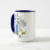 It's a Wonderful World Cute Mug w/ Baby Birds マグカップ (正面左)