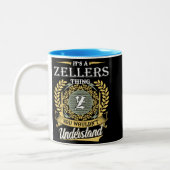  It's A Zellers Thing You Couldn't Understand ツートーンマグカップ (左)