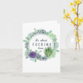 Its About Time -デザインby rqst カード (黄色い花)