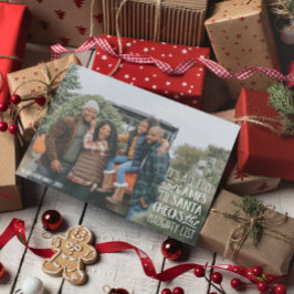 It's Allおもしろい&ゲームリストいけなクリスマスフォト 招待状