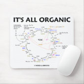 It's All (オーガニックKrebsサイクル/クエン酸周期) マウスパッド (マウス)