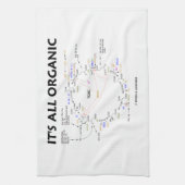 It's All (オーガニックKrebs Cycle) キッチンタオル (縦)