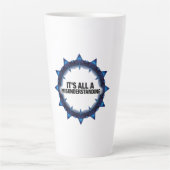 It's All A Misunderstanding カフェラテマグ (正面)